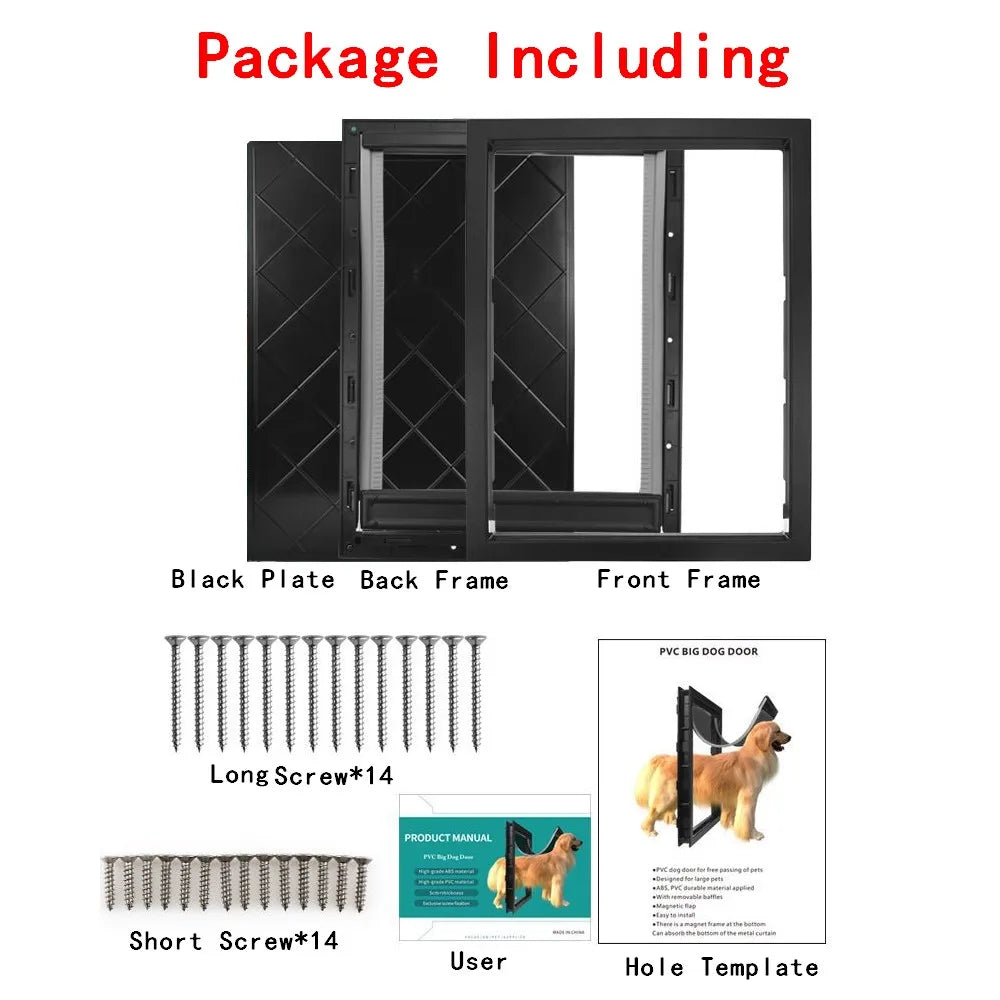 High-Quality Pet Door for Medium-Sized Dogs