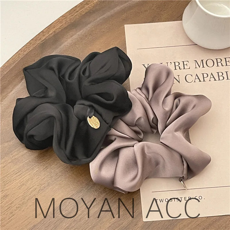 Satin Silk Hair Scrunchies