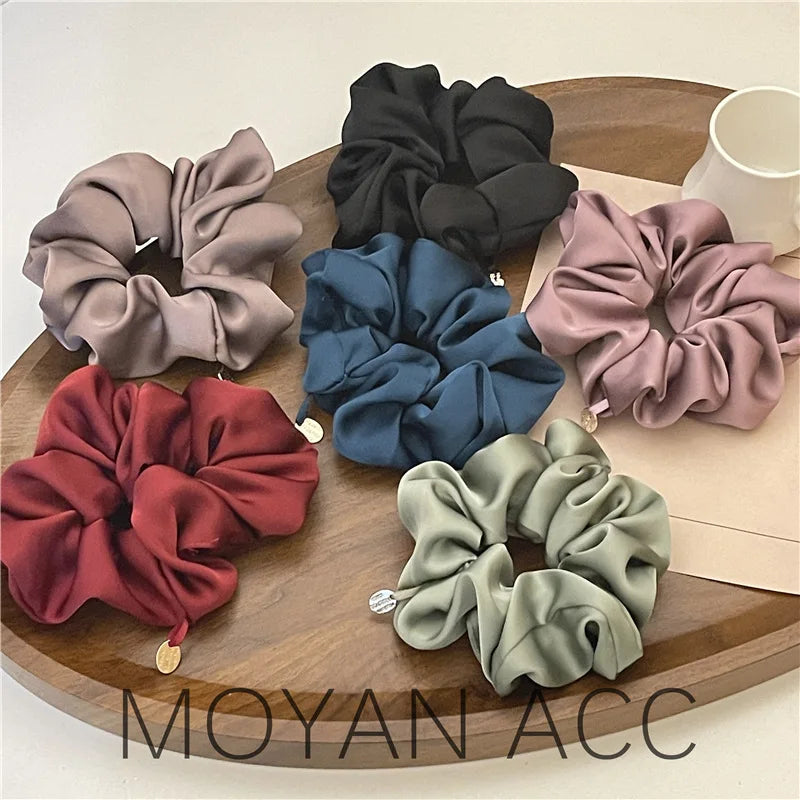 Satin Silk Hair Scrunchies