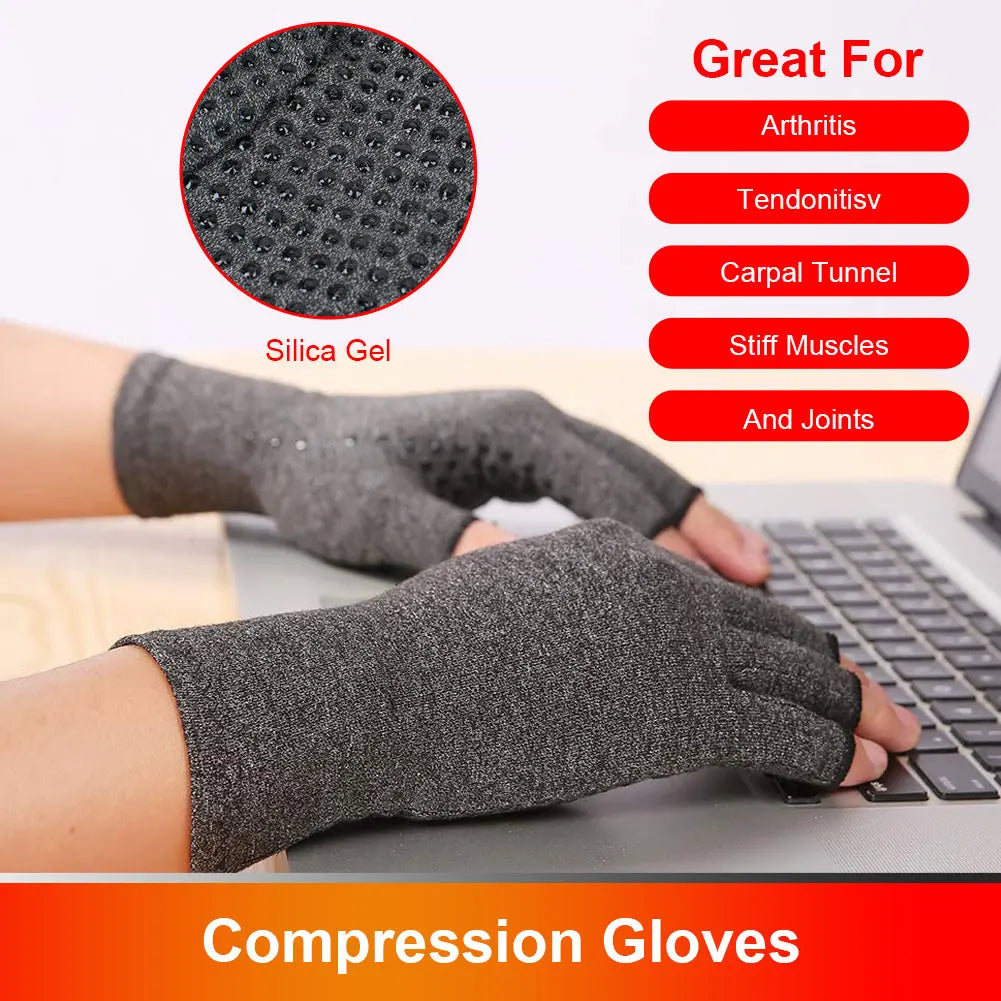 Arthritis Compression Gloves with Enhanced Grip