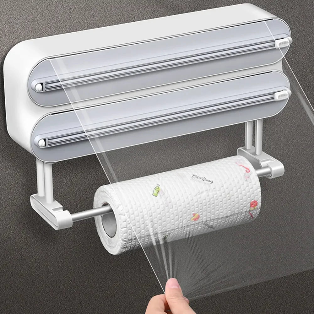 3-in-1 Plastic Wrap Dispenser