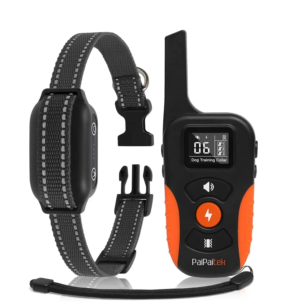 Dog Training Collar with Remote (2-in-1 Bark Collar & Training Collar)