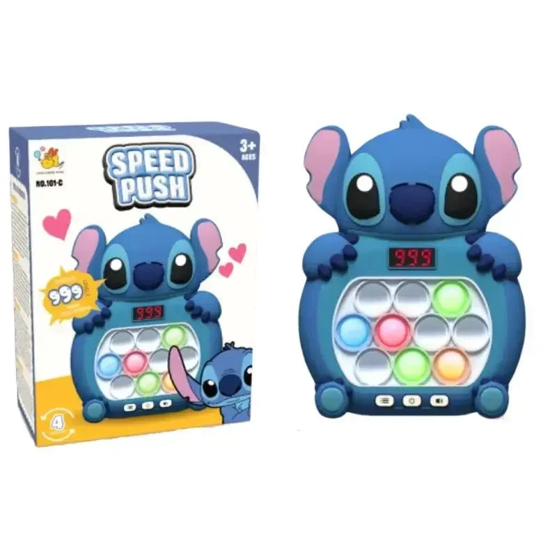 Disney Stitch & Mickey Quick Push Game Console