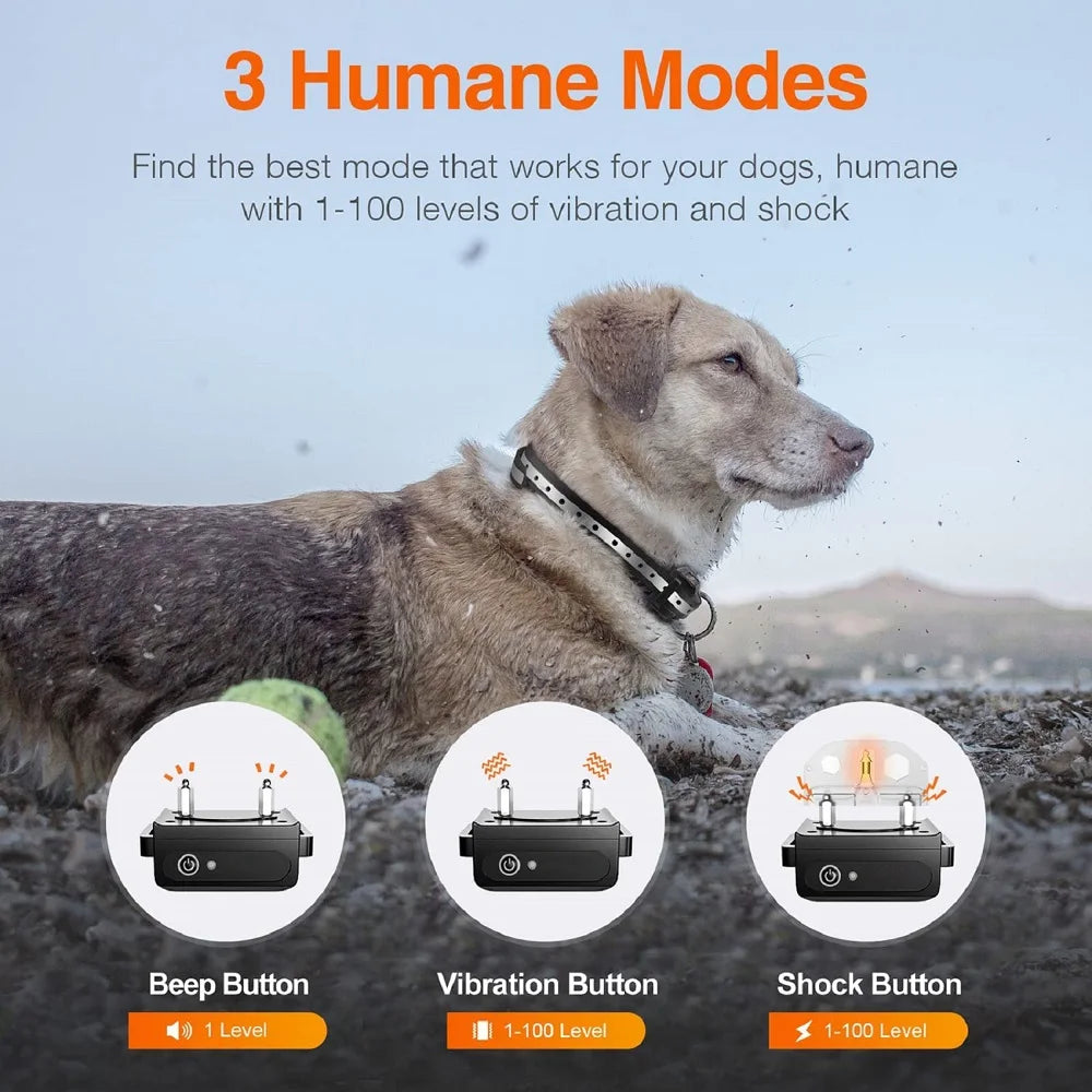 Remote Dog Training Collar (1000 meters)