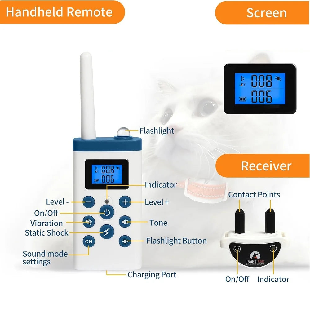 Cat Training Collar with Remote