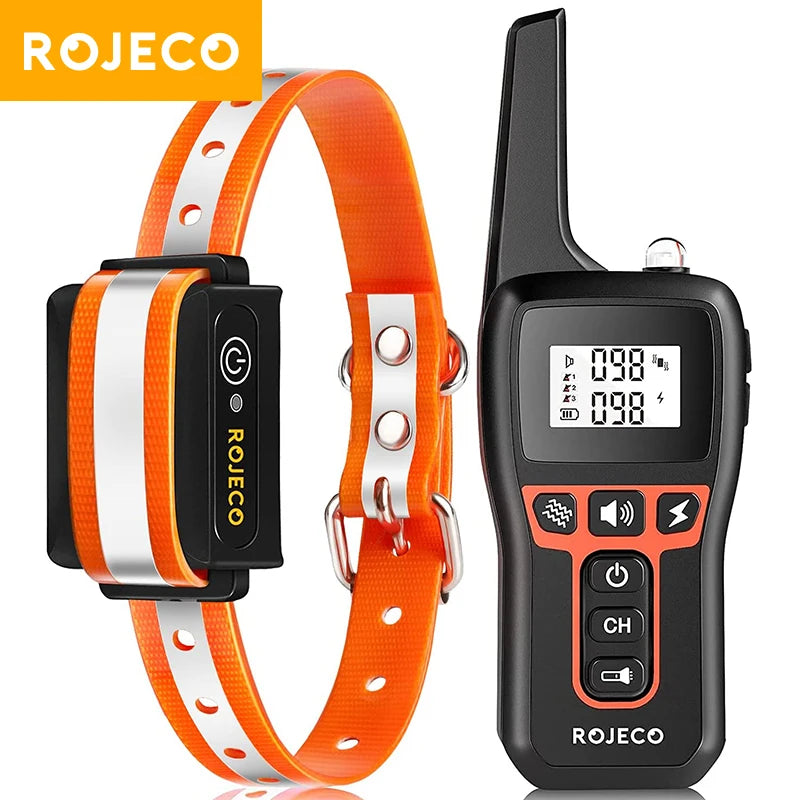 1000m Electric Dog Training Collar & Remote Control for Pet Training 