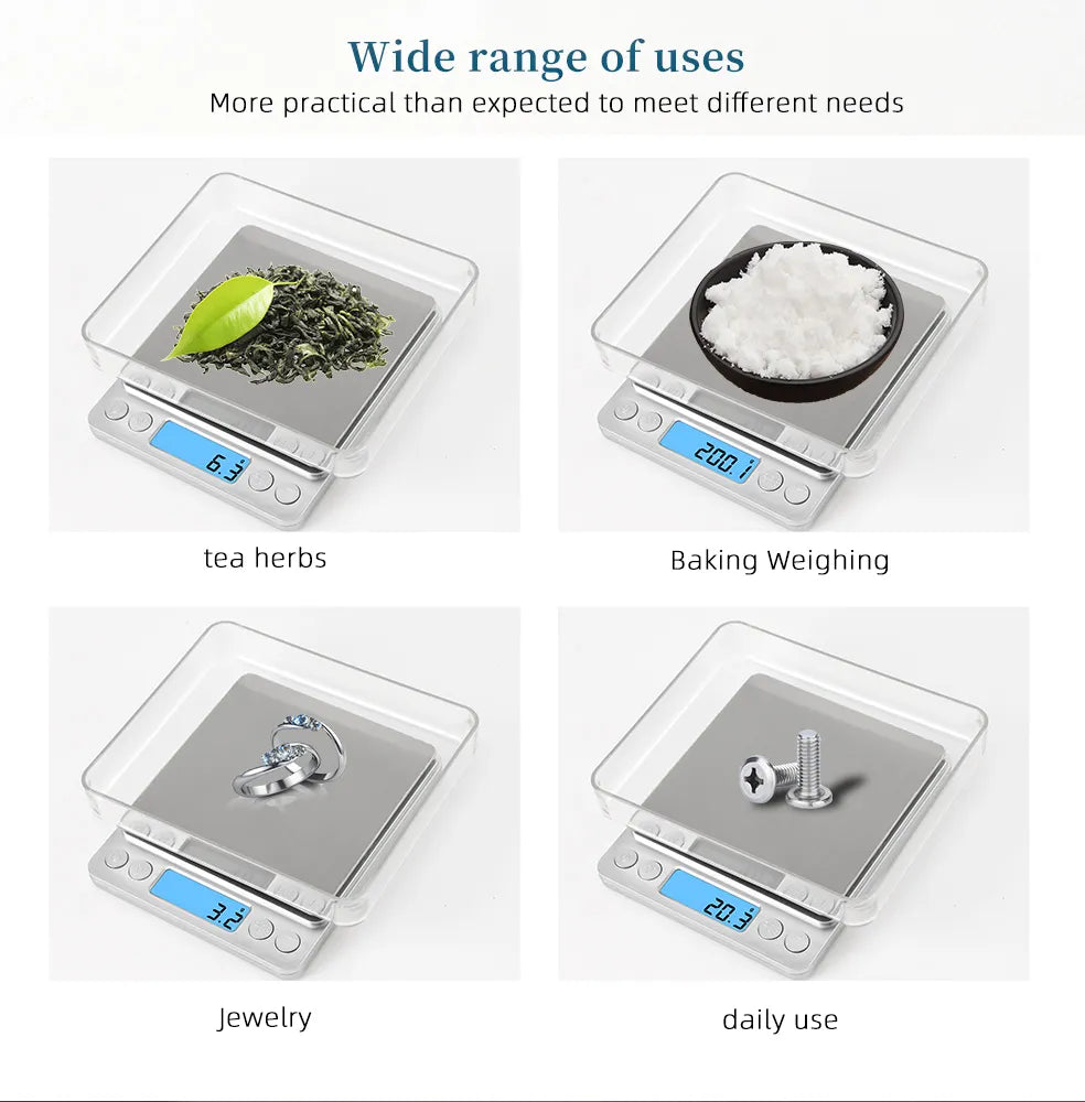 3Kg/500G Digital Precision Scale