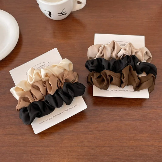 Elegant Silky Satin Hair Tie