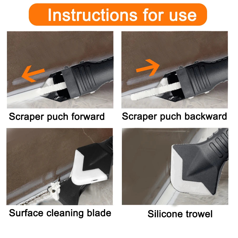 5-In-1 Silicone Scraper Sealant