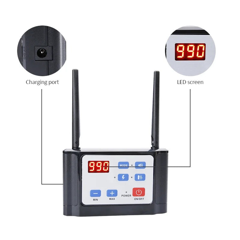 990 Yards 2-in-1 Wireless Pet Dog Fence and Remote Training Collar