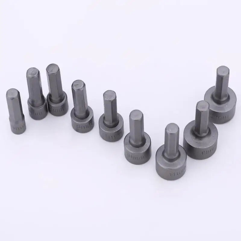 9 - Piece set 5mm-13mm Hex Sockets