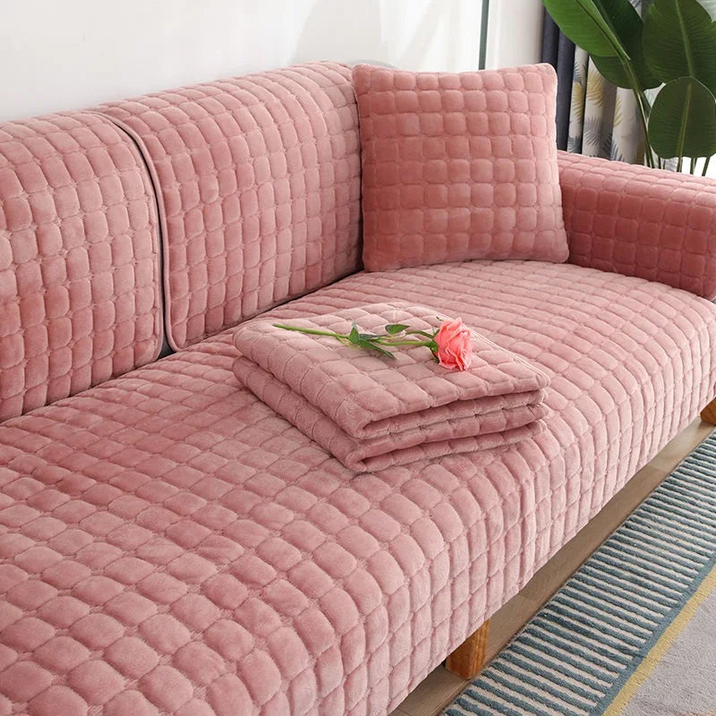 Velvet Sofa Cover