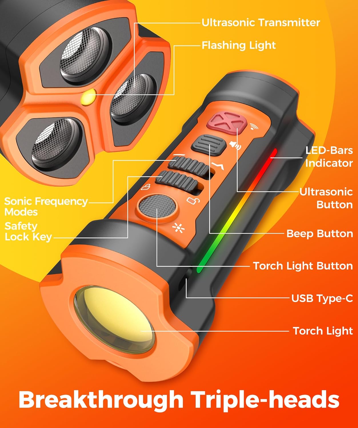 UB122 Ultrasonic Bark Control