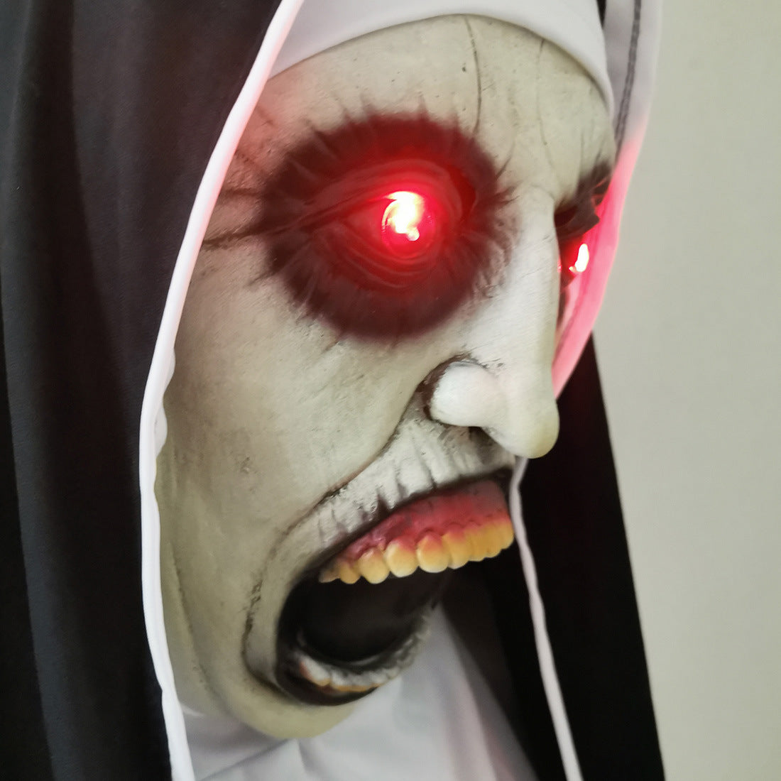 Nun Mask Halloween Ghost Horror Costume Played