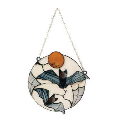 Moon Bat Decorative Acrylic Pendant