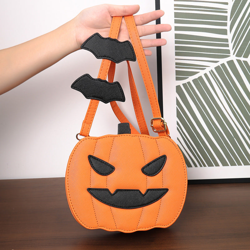 Halloween Pumpkin Shoulder Crossbody Bag