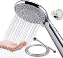 Chrome Shower Head and Hose Set Replacement for Grohe Mira Triton Aqualisa 