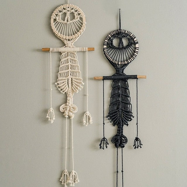 Gothic Tassel Skull Decorative Wall Hangings