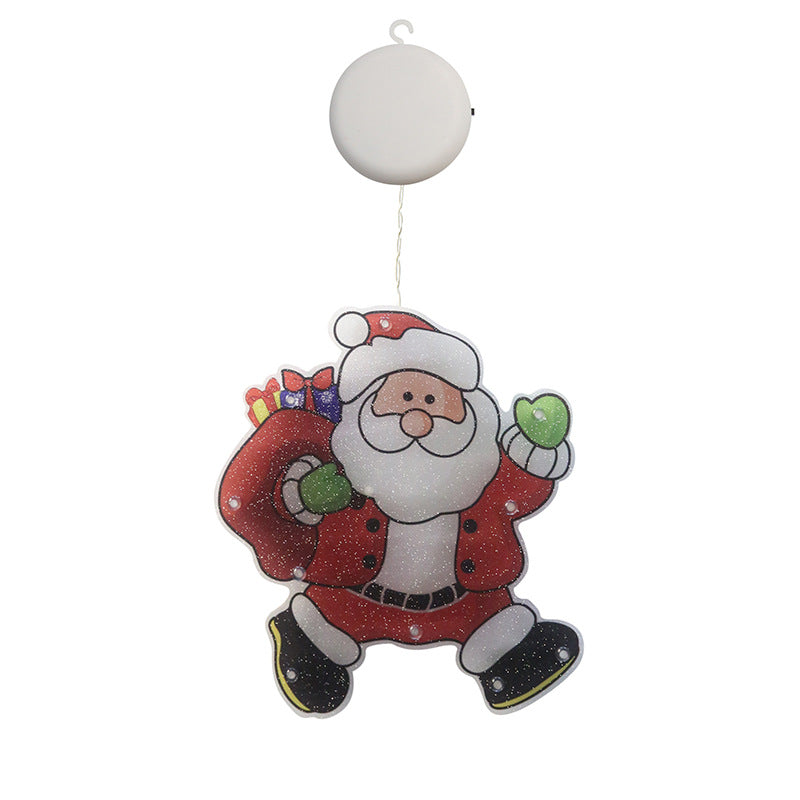 Christmas Decoration Lights Santa Snowman Elk