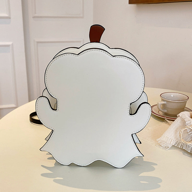 Halloween Shoulder Bags Creative 3D Cartoon Pumpkin Ghost Design Women Bag