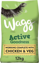 Wagg Active Goodness Complete Chicken & Veg Dry Dog Food 12Kg