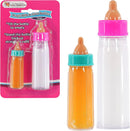 Bibi Baby Doll Milk Bottle New Born Doll Feeding Set Girls Toy Set of 2 