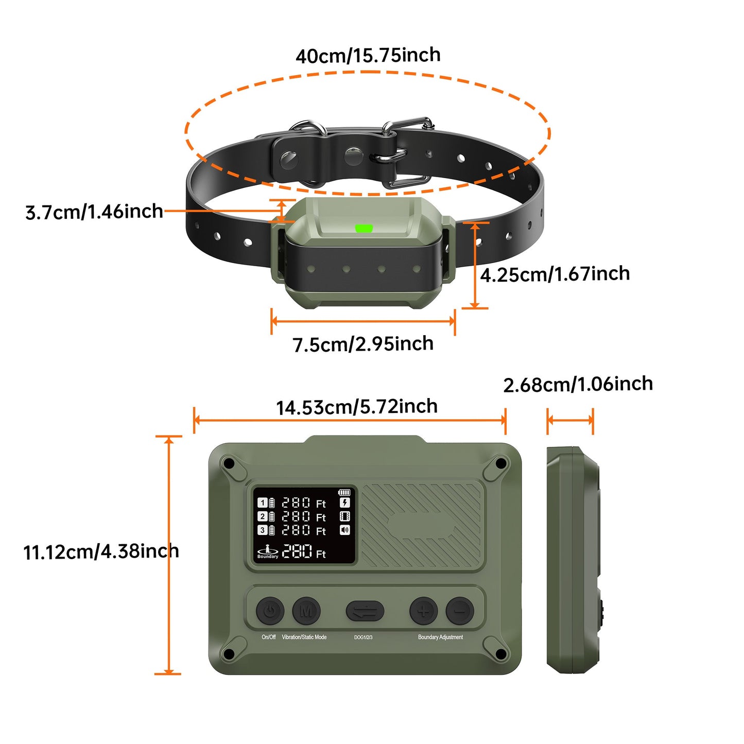 F910 Radar Wireless Dog Fence