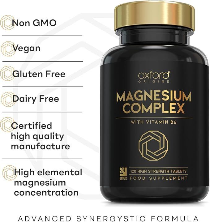 Advanced Vegan Magnesium Tablets Magnesium Supplements for Restless Leg 