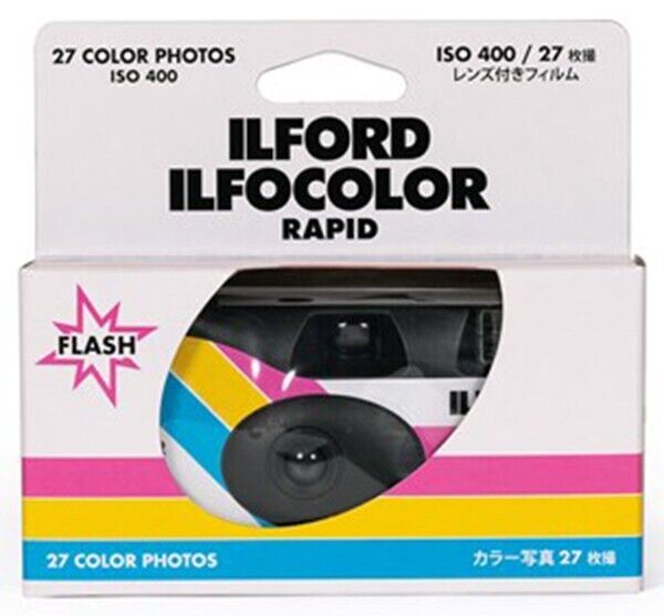 Ilford Rapid Retro Flash Disposable SUC Camera