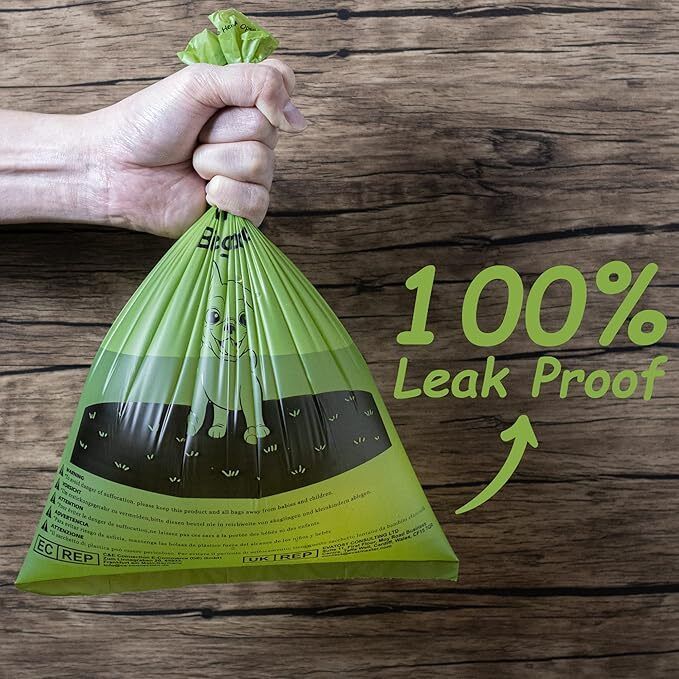 Greener Walker Poo Bags Dog Waste 540 Poop Bags Extra Thick Strong Leak Proof