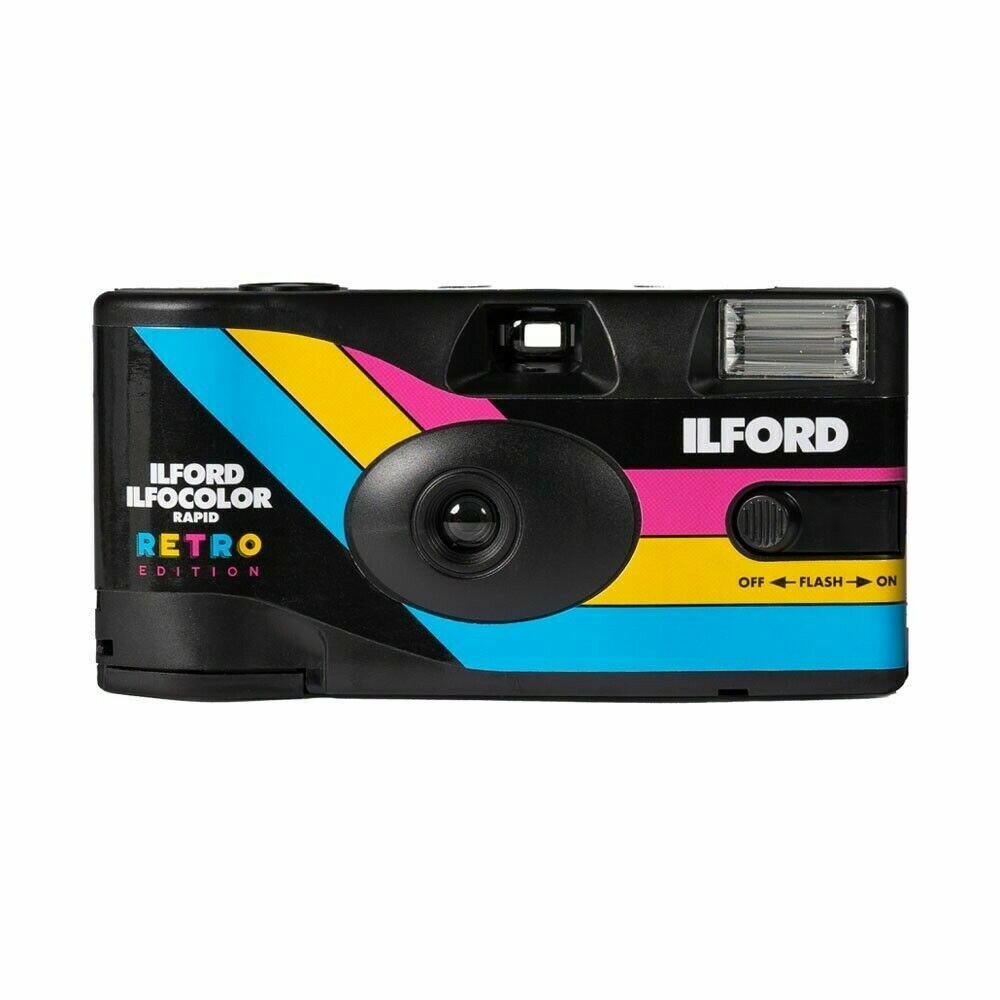 Ilford Rapid Retro Flash Disposable SUC Camera