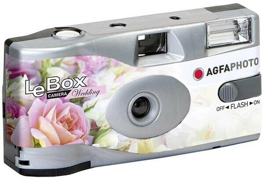 Agfa Lebox WEDDING Edition Disposable Camera + Flash